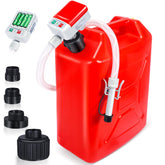 AUTOJDM fuel transfer pump with auto-stop sensor preventing spills during refueling