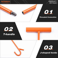 AUTOAlkins chrome-plated finish shines and cleans easily.