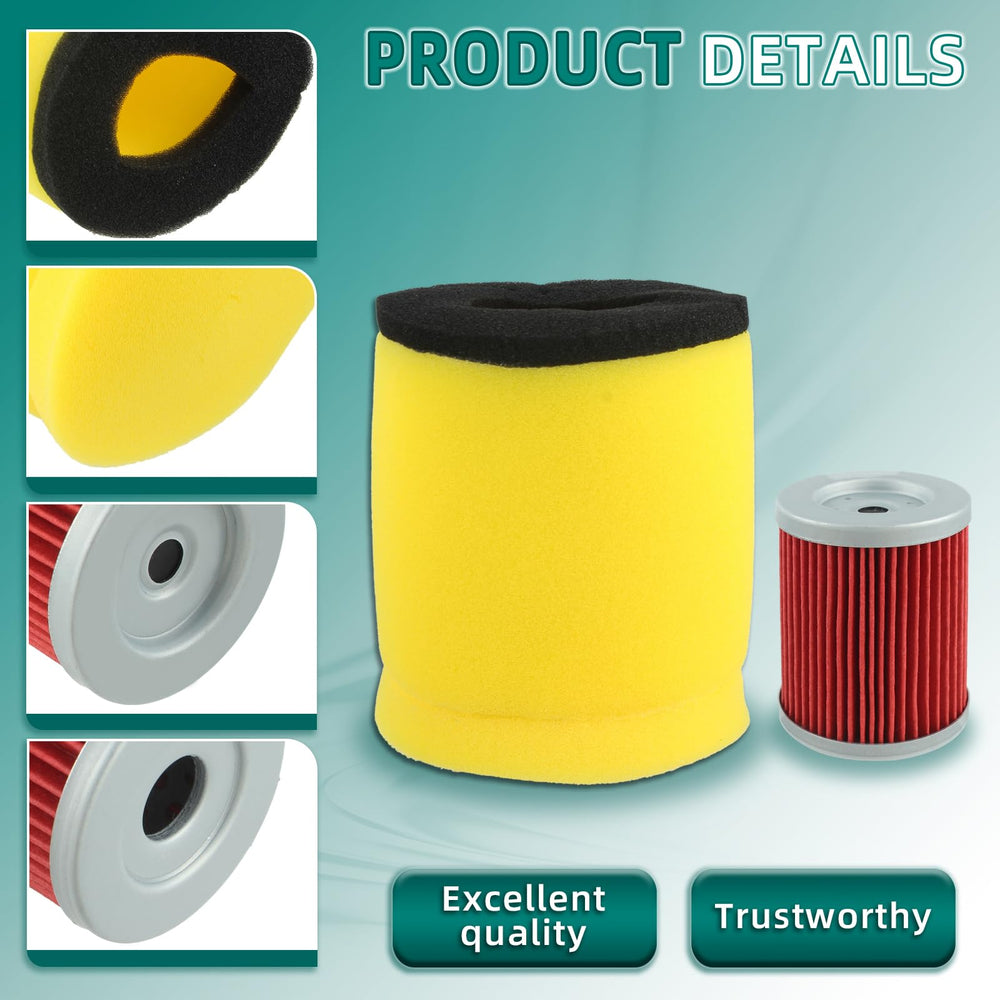 AUTOKAY air filter for Suzuki King Quad 300 boosts airflow
