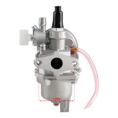 AUTOKAY air filter with carburetor enhances dirt protection during rides.