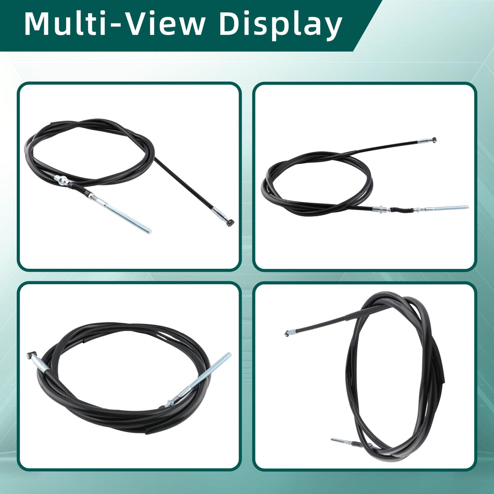 AUTOKAY rear brake cable side view, designed for durability in field use.
