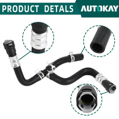 AUTOKAY Buick Enclave havc inlet heater hose fitting on engine