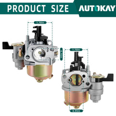 AUTOKAY carburetor fuel line included for durable fuel connections