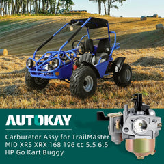 AUTOKAY carburetor package contents shown for easy DIY replacement