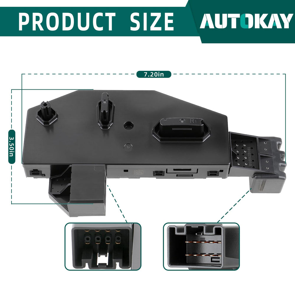 AUTOKAY Chevrolet Silverado front seat switch offers reliable position adjustments for comfort.