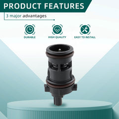 AUTOKAY purge valve installation image for Honda CR-V showing seal connections.