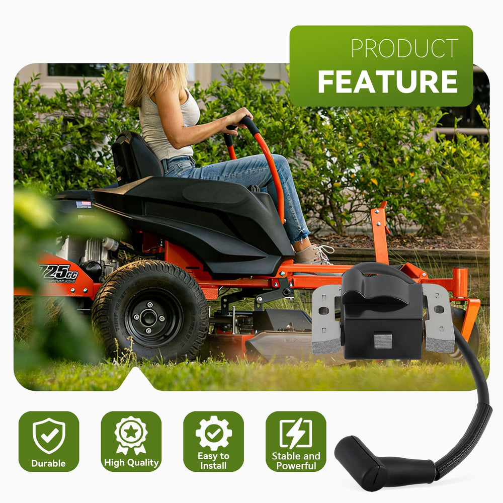 AUTOKAY ignition coil module in hand offers portable replacement for lawn equipment