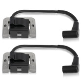 AUTOKAY ignition coil module pack shot shows two-pack compatibility for Kohler KT/ZT engines