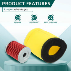 AUTOKAY oil filter for Suzuki King Quad 300 protects engine longevity