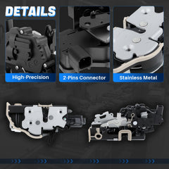 AUTOKAY packaging includes one front left door lock actuator for rapid replacement.