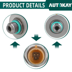 AUTOKAY Powerstroke 6.0 ICP sensor side view for precise alignment