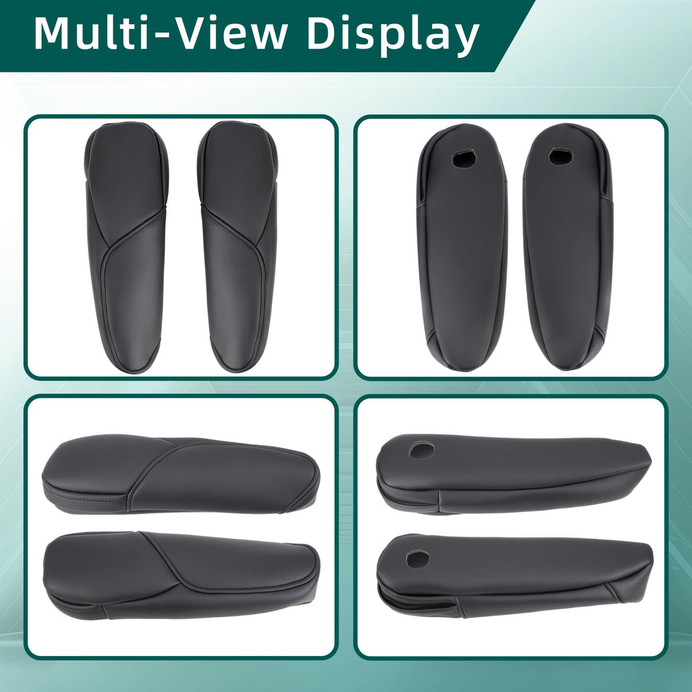 AUTOKAY waterproof armrest cover resists dirt and cleans easily with a damp cloth.