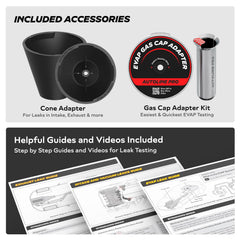 AutoLine Pro HyperSmoke kit used for comprehensive engine bay leak diagnostics