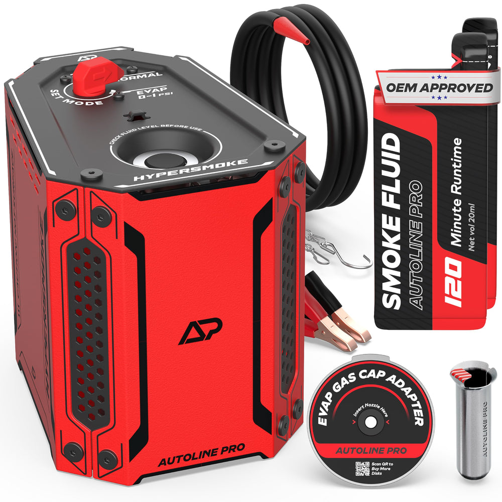 AutoLine Pro HyperSmoke front view for quick leak testing