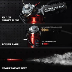 AutoLine Pro OEM-approved smoke fluid safeguards sensors