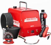 AutoLine Pro SM701 with built-in air compressor enables quick on-site leak testing