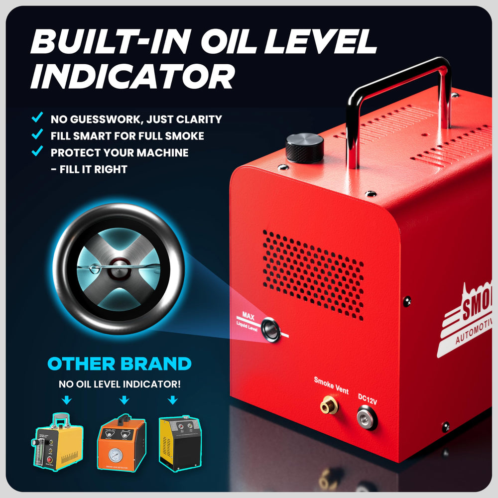 AutoLine Pro SM701 in EVAP leak-detection setup for efficient diagnostics