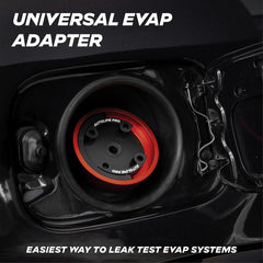 AutoLine Pro gas cap adapter side fit demonstrates seamless compatibility with various filler necks