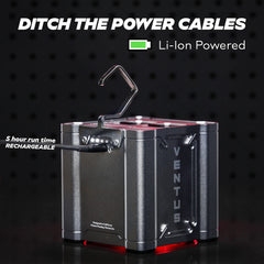 AutoLine Pro Ventus battery powered unit enabling cordless testing anywhere