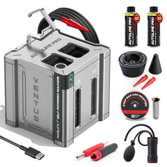 AutoLine Pro Ventus main unit ready for portable automotive leak testing