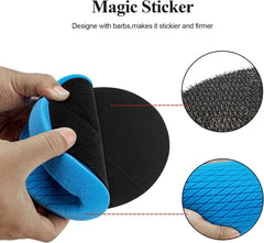 Autolock pad assembly on polisher shows quick, secure pad changes.