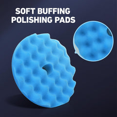 Autolock yellow polishing pad eases sun fade and swirl removal.