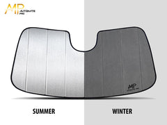 AutoMate Pro mylar reflective side reduces interior heat effectively
