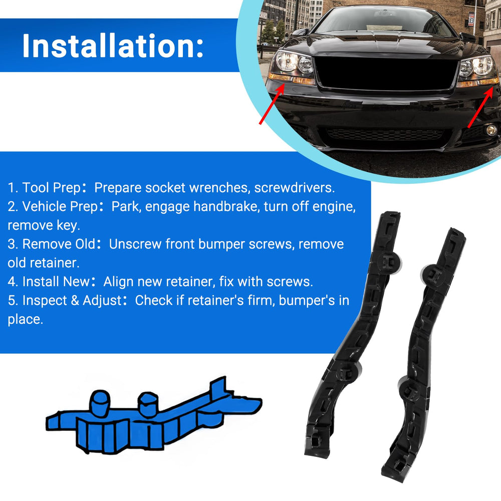 Automkt replacement part numbers confirm compatibility with 68081559AA and related Dodge Avenger parts.
