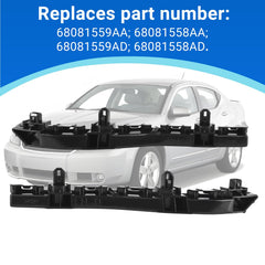 Automkt bumper stability clip closeup shows sturdy mounting for durable performance.