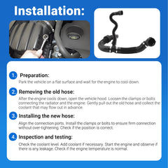 Automkt engine cooling system connectivity supports reliable operation in daily driving.