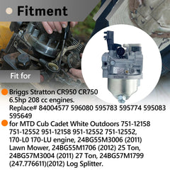 Automost HUAYI carburetor compatible with Briggs Stratton engines expands replacement options.
