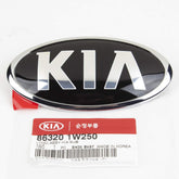 AutomotiveApple Kia emblem front view for authentic fit and upgrade.
