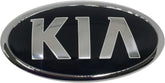 AutomotiveApple Kia Optima rear emblem close-up for authentic OEM fit