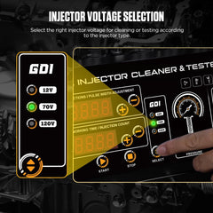 AUTOOL CT400 ultrasonic cleaning module for debris-free injectors
