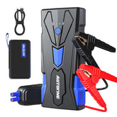 AUTOONE 6000A compact jump starter shown in a compact form for quick roadside boosts.