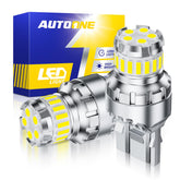 AUTOONE 7443 LED bulb ultra-bright 6000K for clear night visibility