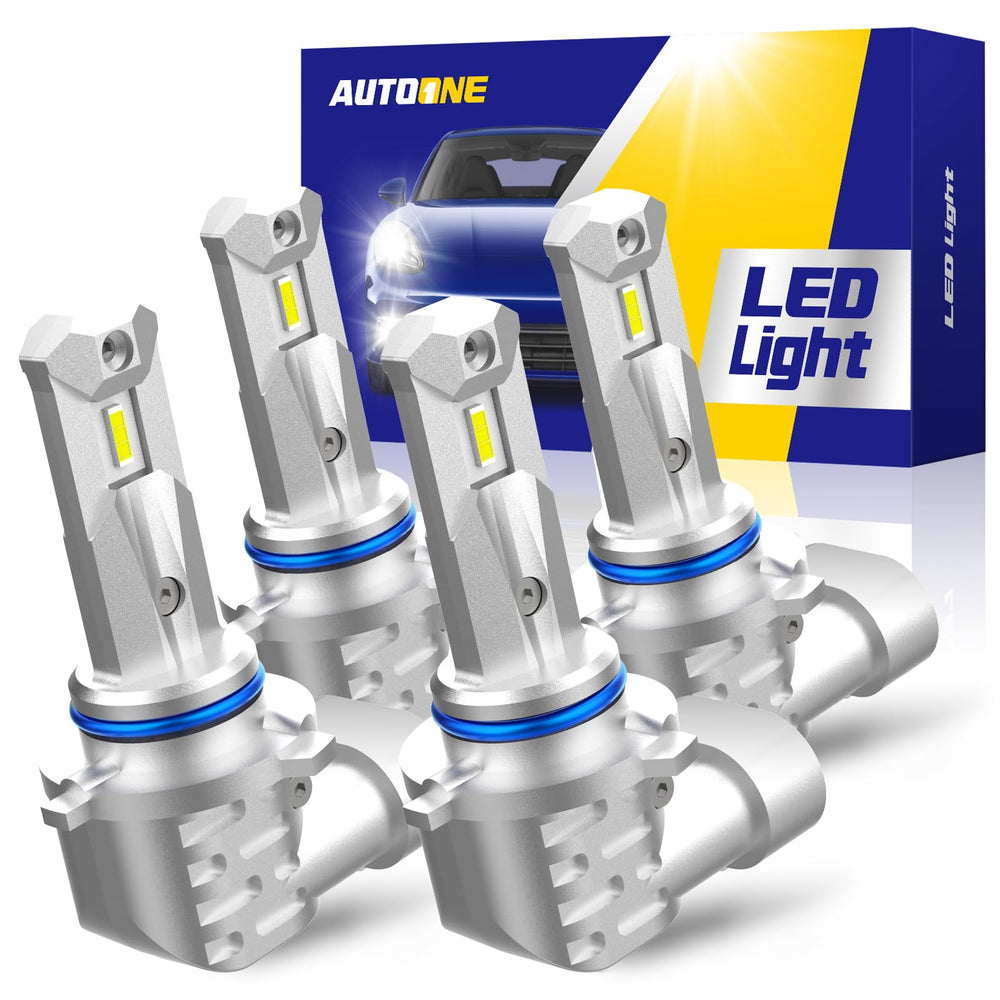AUTOONE 9005 9006 bulbs combo front lights for brighter night visibility
