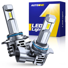 AutoOne 9012 front view, bright 40,000 lumens for better night visibility.