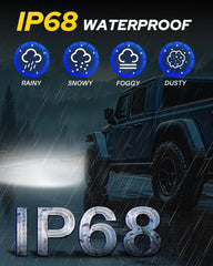 Autoone H11 LED bulb packaging included indicates a complete upgrade kit