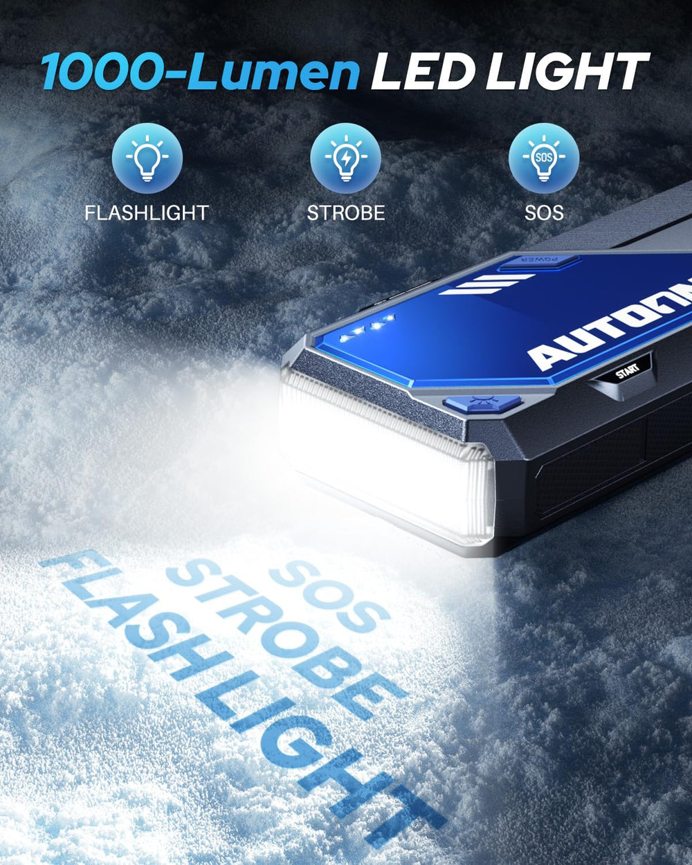 AUTOONE M6 carry case ready for storage and portability