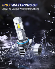 AUTOONE fog bulbs performing reliably in heavy rain conditions.