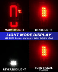 AUTOONE Ram tail light assembly includes bulbs for instant replacement