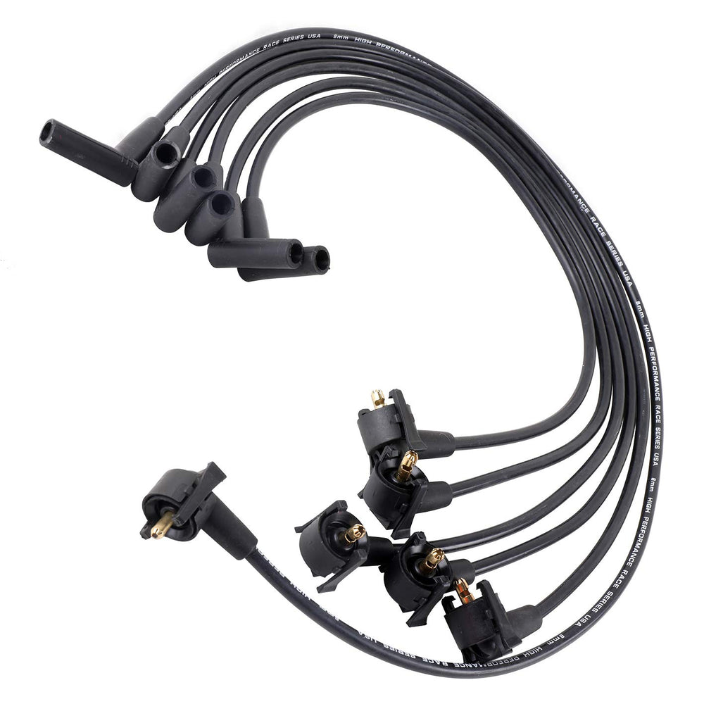 Autopart T ST-6093 ignition wire set in package for Ford V6 4.2L engines, smooth spark delivery.