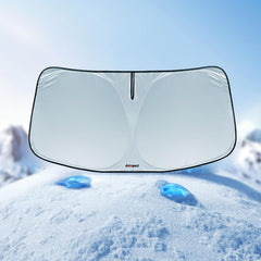 Autopect Sierra sunshade enhances comfort on long trips and errands.