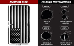 Autopect windscreen shade folds flat for quick setup and compact storage.