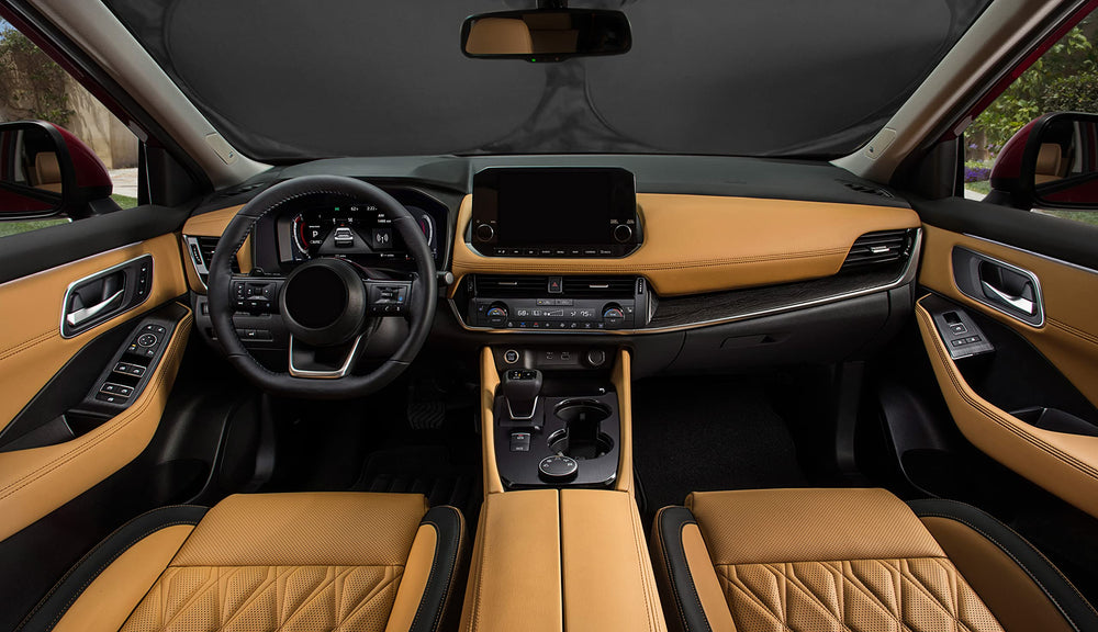 Autopect UV-reflective fabric redirects heat to help keep interiors cooler.