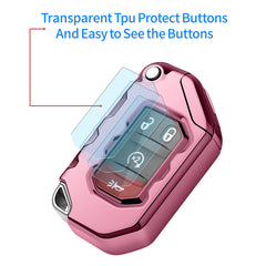 Autophone leather keychain accent keeps keys secure and easy to carry.