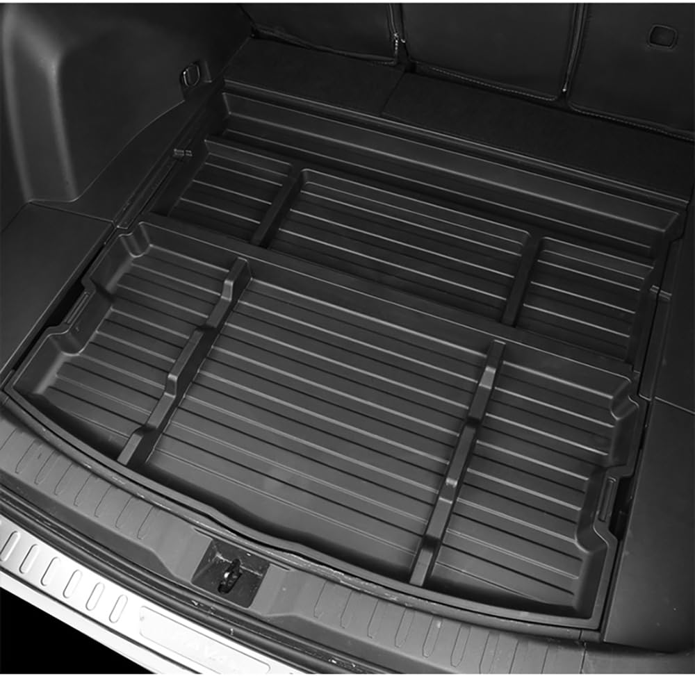 AutoQi Rav4 trunk organizer keeps kids' toys neatly separated