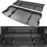 AutoQi Rav4 trunk hidden storage box under cargo floor showing discreet organization