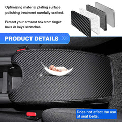 Autorder center console cover features elastic bands for secure, wobble-free installation.